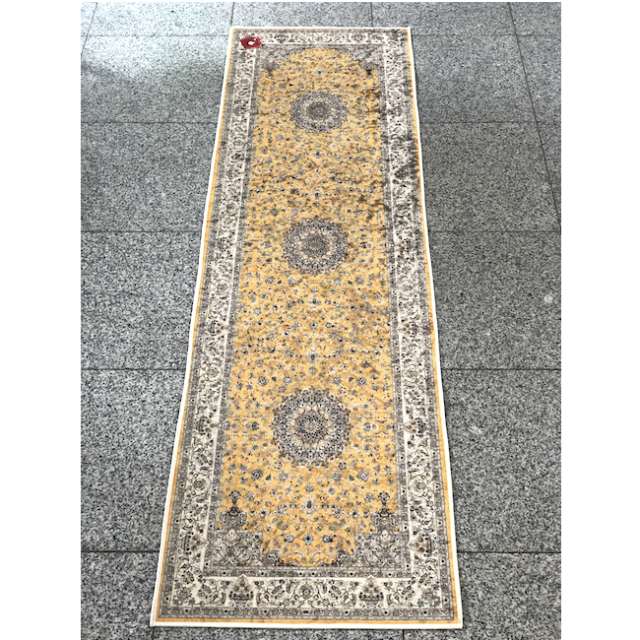 Persian carpet style　Kitchen mat /ペルシャ絨毯風 キッチンマット｜Yellow / イエロー 黄色｜MIS1012IB