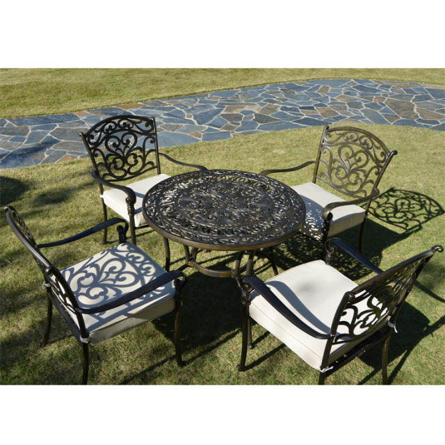Garden Furniture / Garden Round Table and Chair Sets / ガーデンテーブルセット - 円形 ｜IBERIA : 別注｜HGE0002