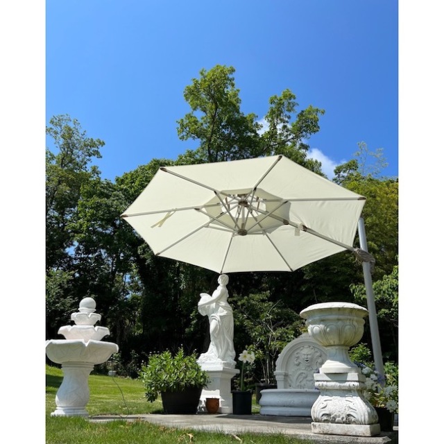 Garden Furniture / パラソル / ガーデンパラソル / White｜IB Selection｜HGE3017IB