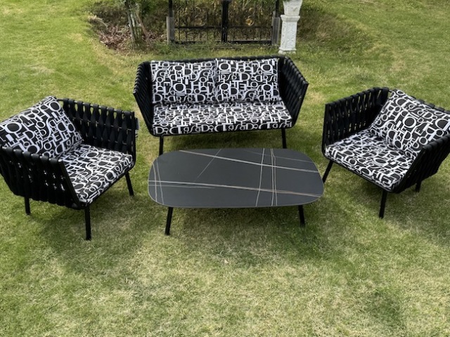 Garden Furniture / ガーデンテーブル/ソファセット ｜Garden Table｜ブラック｜IB Selection｜HGE311139IB