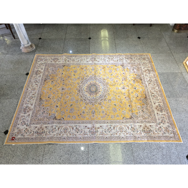 Persian carpet style　Rug/ペルシャ絨毯風 ラグ｜Yellow / イエロー 黄色｜MIS1043IB