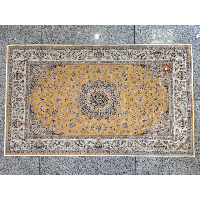 Persian carpet style　Rug/ペルシャ絨毯風 ラグ｜Yellow / イエロー 黄色｜MIS1041IB