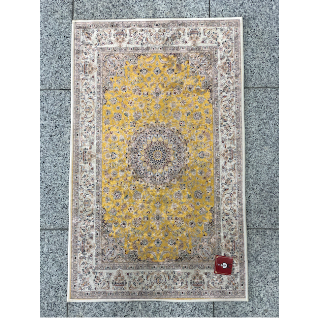 Persian carpet style　Entrance mat /ペルシャ絨毯風 玄関マット｜Yellow / イエロー　黄色｜MIS1010IB