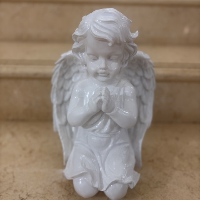 エンジェル｜ホワイト|少年| オブジェ |angel | white |boy|Objet OBJ7035IB