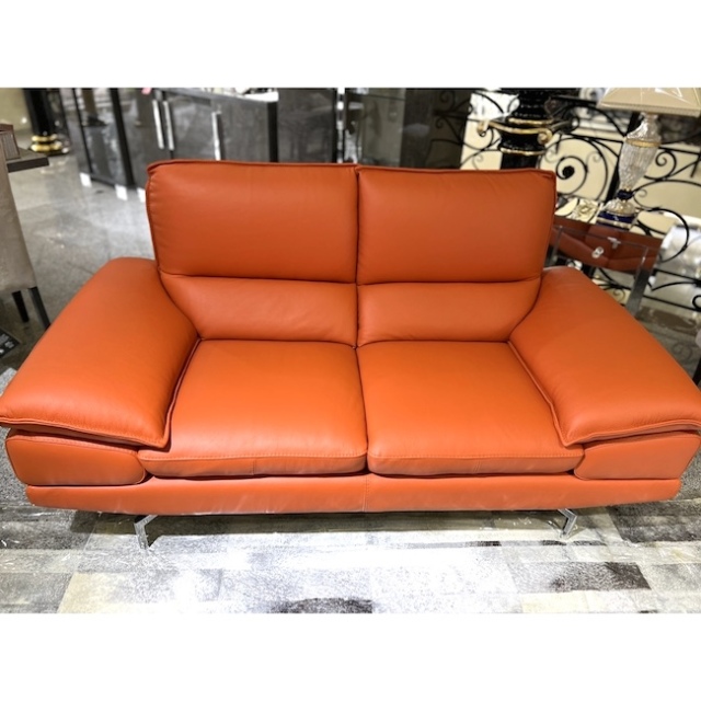 Leather Sofa / 革張りソファ｜イタリア製｜オレンジ｜IB Selection｜SF3025IB