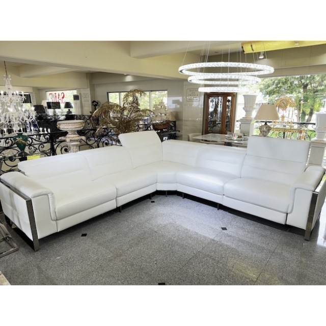 Leather Modern Sofa / 電動リクライニング付き本革L型ソファ｜本革｜IB Selection｜SF5024IB