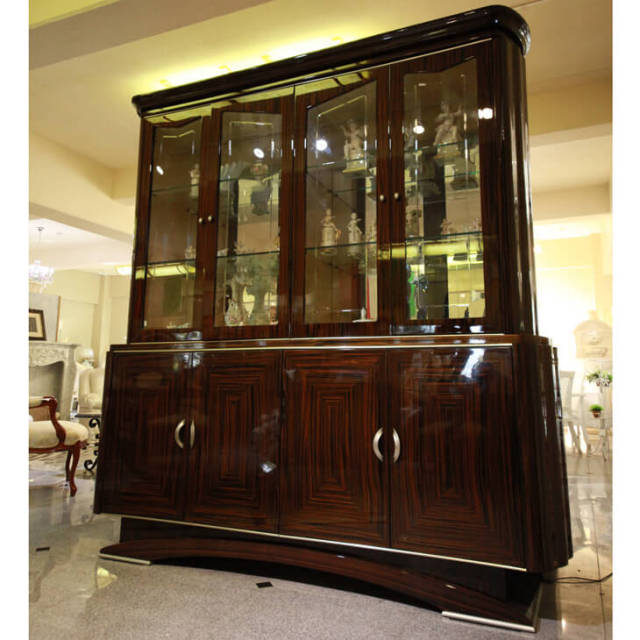 Cabinet / 木目調　鏡面仕上げ　大型キャビネット - イタリア製｜IB Selection｜SRE0025