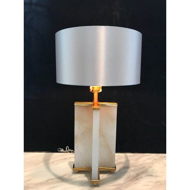 Lamp/ランプ｜シェード付き｜天然大理石｜LMP0023