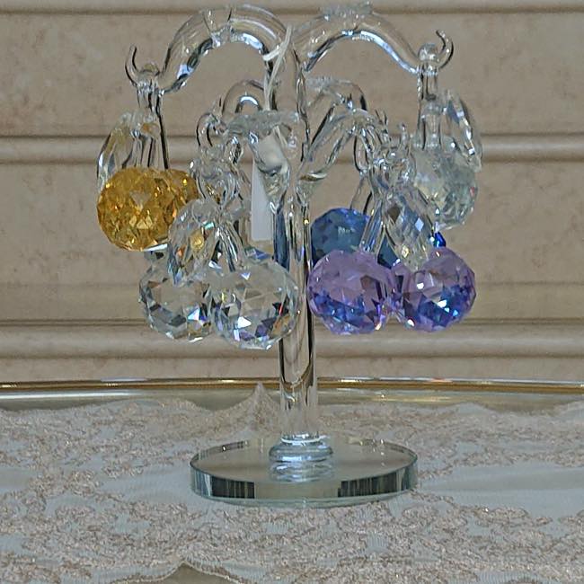 Crystal Colored Cherry Tree｜クリスタル 色付きサクランボツリー