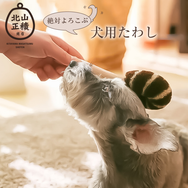 北山正積商店 ワンちゃんブラシ／犬用たわし 【名入れ可、ロゴ画像可】 