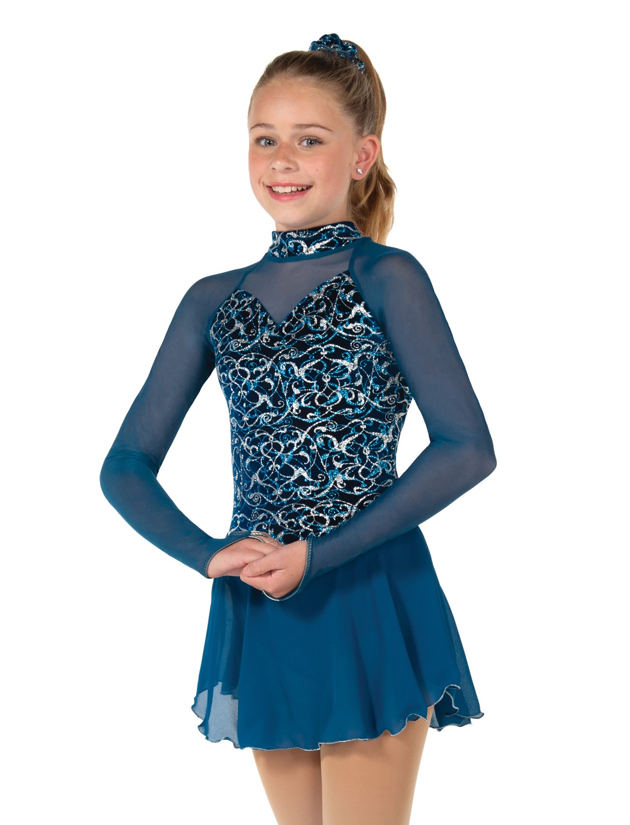 Ｊ－６７　ブルー・ベリル・ドレス　Ｓｍａｌｌ（７号）