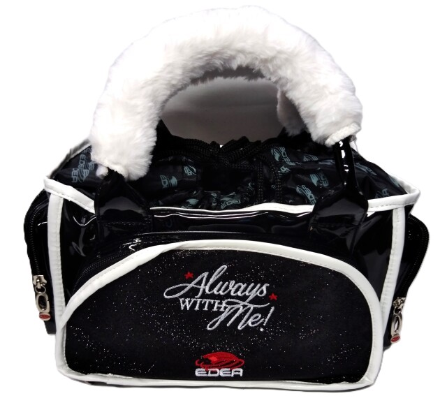 在庫限り！ＡＣ－００４２　エデア・ウィズ・ミーバッグ（リンクトート）　ラメ　ブラック