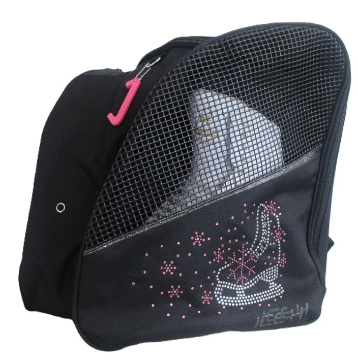 ＩＣＥＨ－０５　スケートバッグ　スケート靴＆スノウ　２．１　ピンクストーン