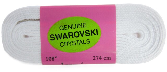 １２０５　ラインストーン・スケートレース　（靴ひも）