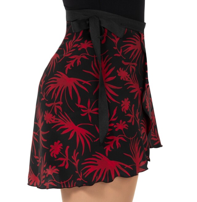 Ｊ３３７　レッド・フォリッジ　ラップスカート　大人サイズ