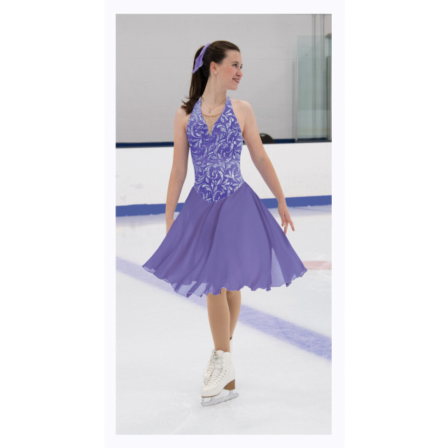 ２０％オフ！Ｊ－１１９　パープル・パール・ダンス・ドレス   Ｍｅｄｉｕｍ（９号）