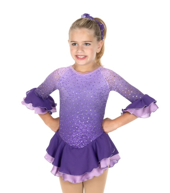 Ｊ－７６０　レース・ラクスパー・ドレス　８－１０（１３０ｃｍ）・１０－１２（１４０ｃｍ）