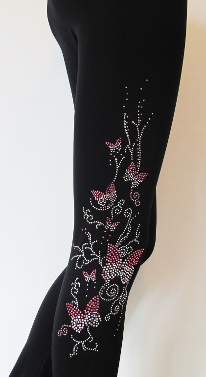 ＩＣＥ－Ｈ－０１－６．９　スケート・パンツ・オーバーヒール　プシュケ　ピンクストーン　Ｌ