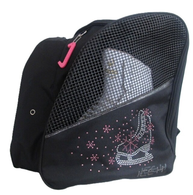 ＩＣＥＨ－０５　スケートバッグ　スケート靴＆スノウ　２．１　ピンクストーン