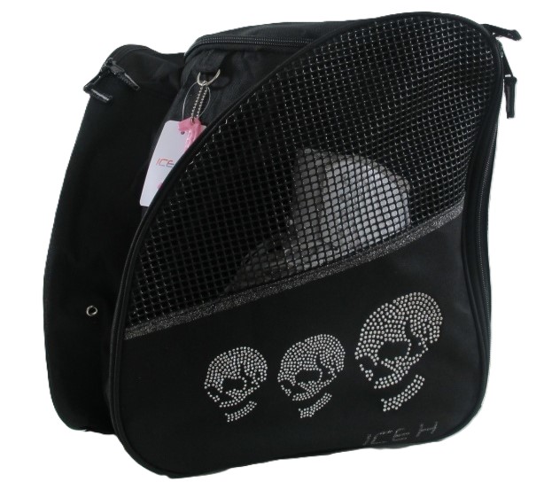 ＩＣＥＨ－０５　スケートバッグ　スカル　１．８　クリアストーン