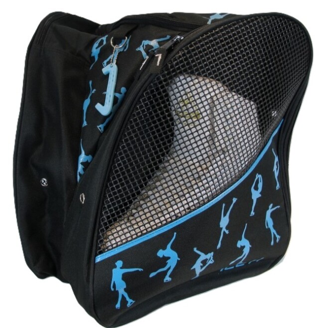 ＩＣＥＨ－０６　スケートバッグ　スケーター（プリント）　１．８　ターコイズ