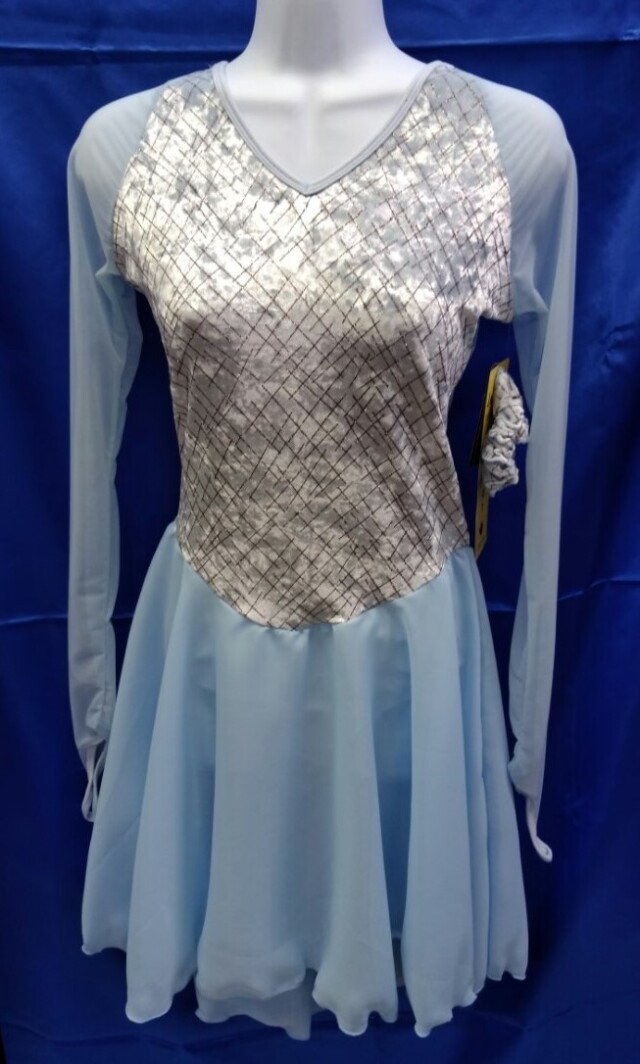 Ｊ－６８７－ＣＴ　クリアー・アイス・ダンス・ドレス　（カスタム）　Ｓｍａｌｌ（７号）・Ｍｅｄｉｕｍ（９号）