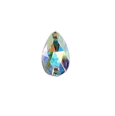 ＳＳ－３２３０Ａ　ダイヤストーン・ドロップ小・（縫い付けタイプ）クリスタルオーロラ