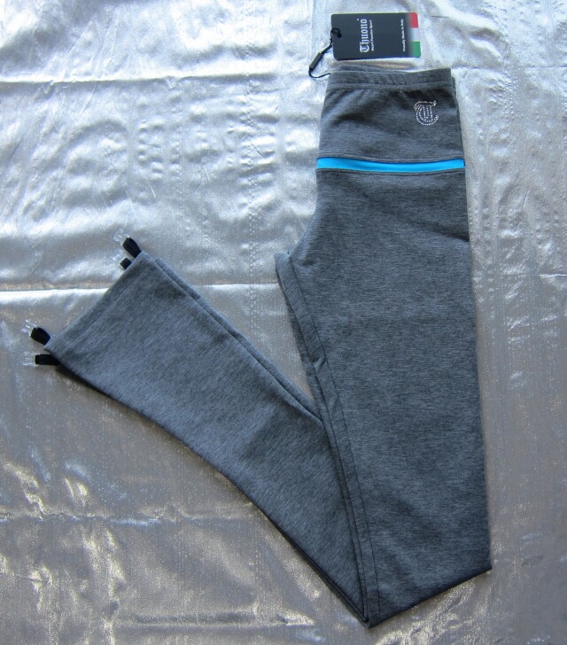 Thuono-13　グレイ・ニューループ・レギンス　ライトブルー　日本サイズ　１５０ｃｍ・大人ＸＳ・大人Ｓ・大人Ｍ・大人Ｌ