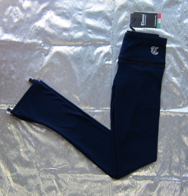 Thuono-16　ニューループ・レギンス　ネイビー　日本サイズ　１２０ｃｍ・１４０ｃｍ・大人ＸS・大人Ｌ