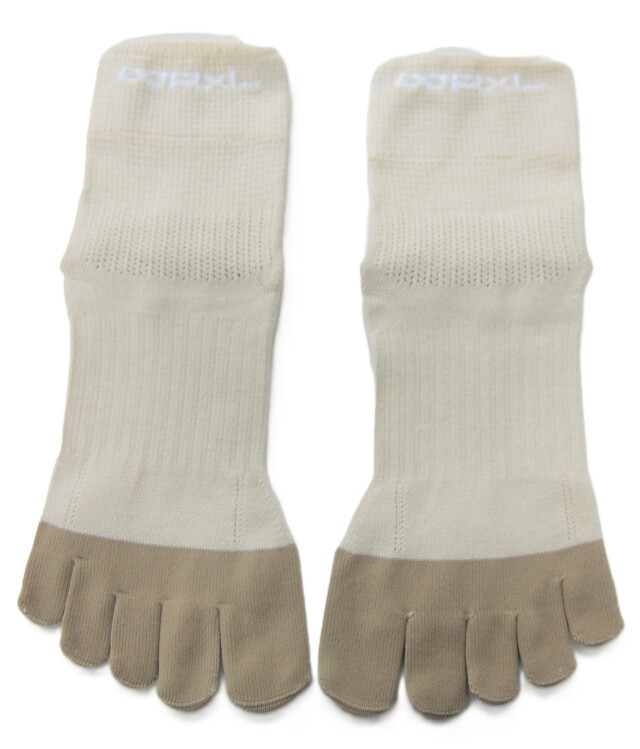 Ｒ＆Ｌ　ソックス　ベージュ　５本指