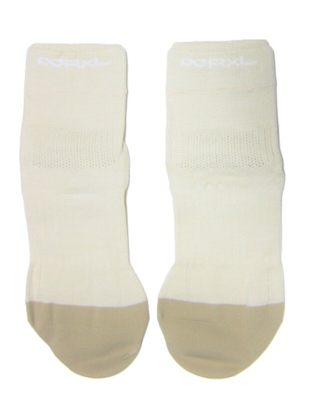 Ｒ＆Ｌ　ソックス　ベージュ　ラウンド