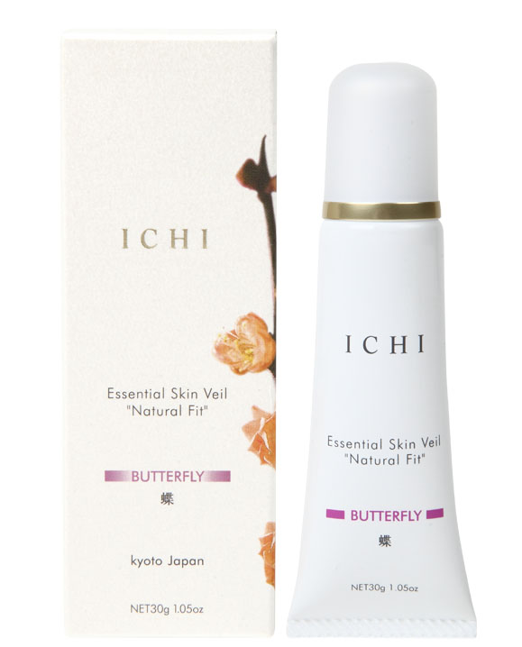 ICHIエッセンシャルスキンヴェール"ナチュラルフィット「蝶」 (30g X 1本)