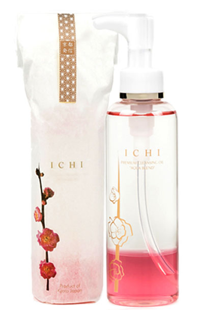 ━━ICHIの日25％off ！━━　　　　　ICHIプレミアムクレンジングオイル“アクアブレンド”(150mL)　　　　　　　　　※最大3個までお買い求めいただけます。