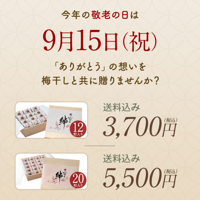 敬老の日,梅干し,うめぼし,ウメボシ,紀州南高梅,ギフト,個包装,贈答