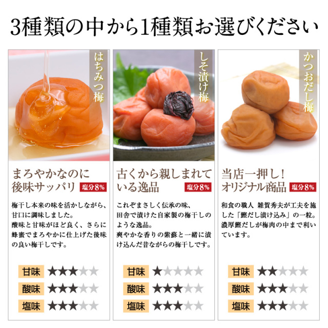 梅干しの一冨士】絆 20粒入り 塩分8% 木箱入り贈答用梅干し