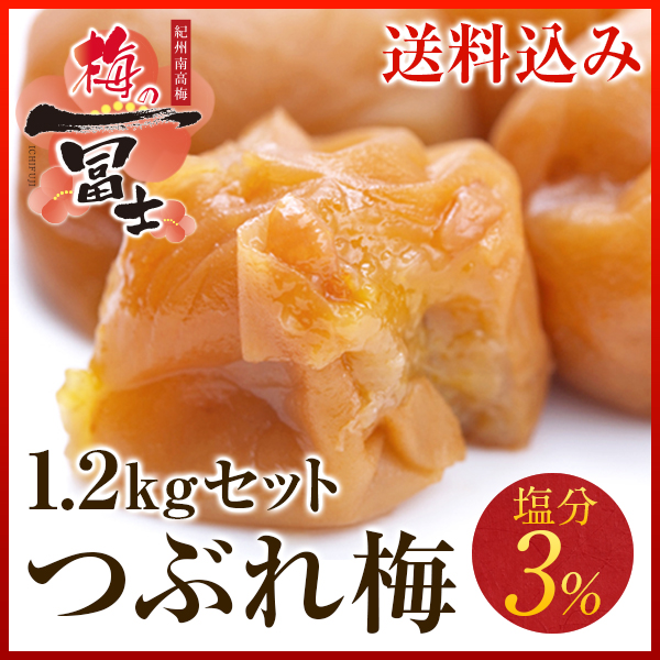 つぶれ梅 訳あり | 紀州南高梅の梅干しなら『一冨士』本店