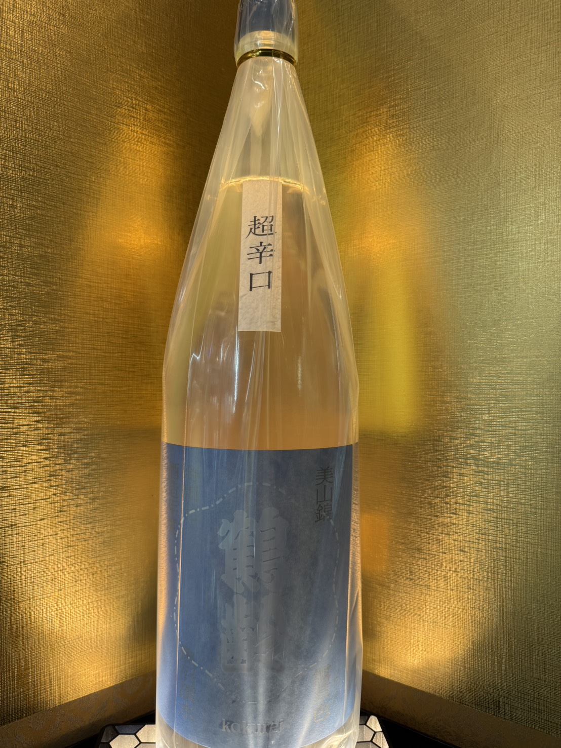 鶴齢　露草色　火入原酒1800ml