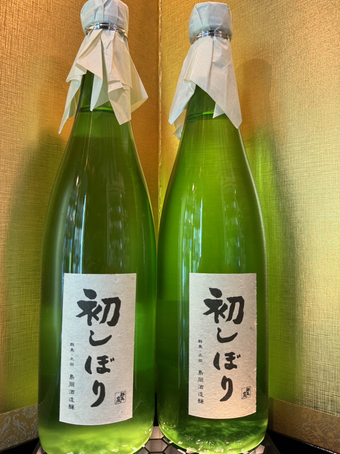群馬泉　初しぼり　720ml