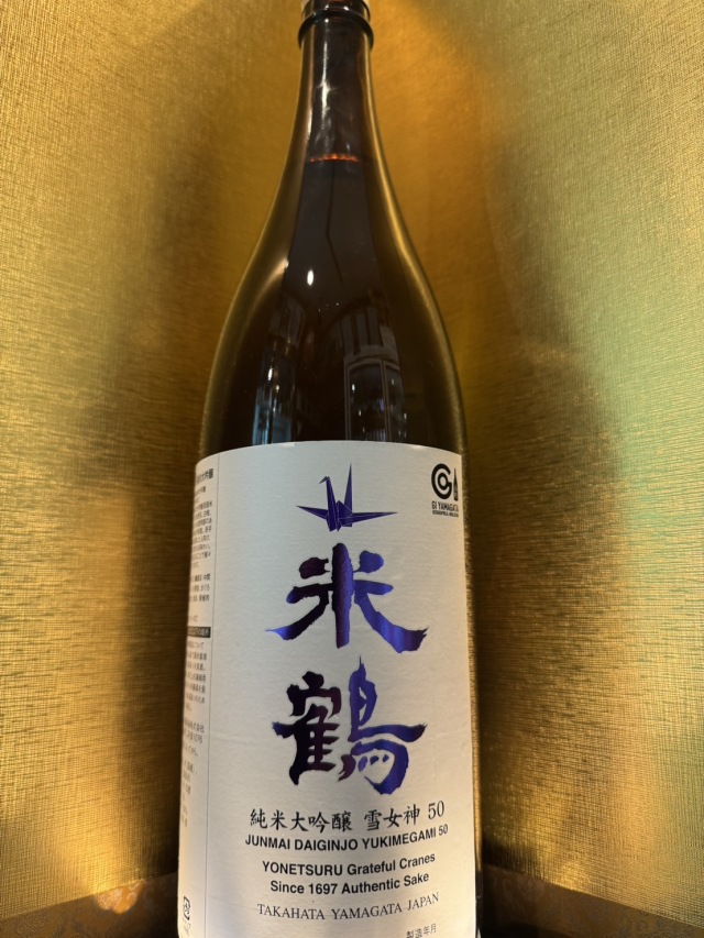 米鶴　純米大吟醸　雪女神　1800ml
