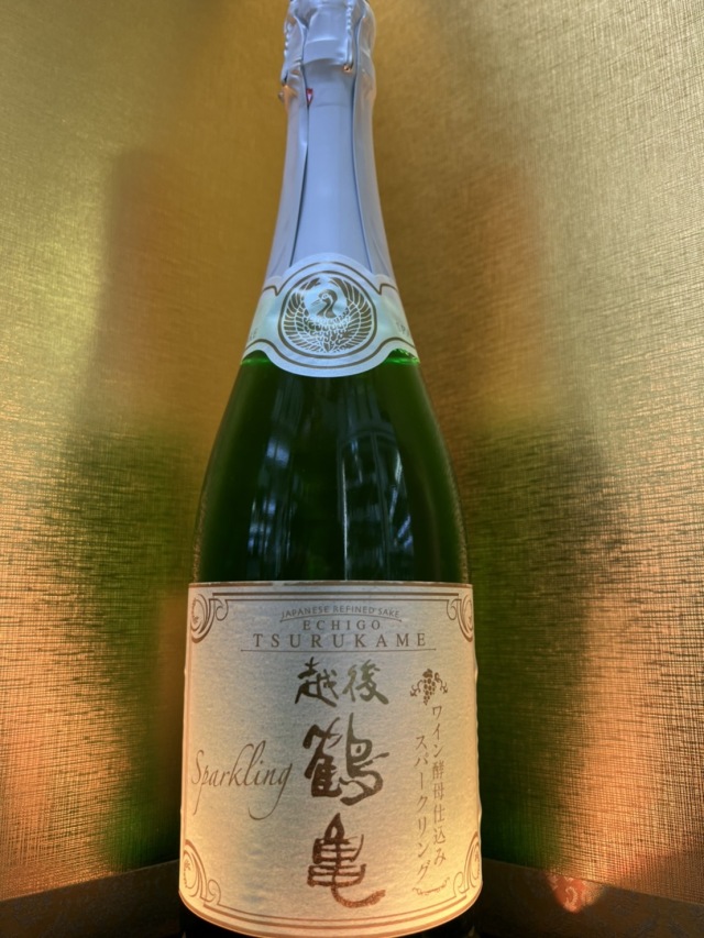 越後鶴亀　ワイン酵母仕込スパークリング720ml