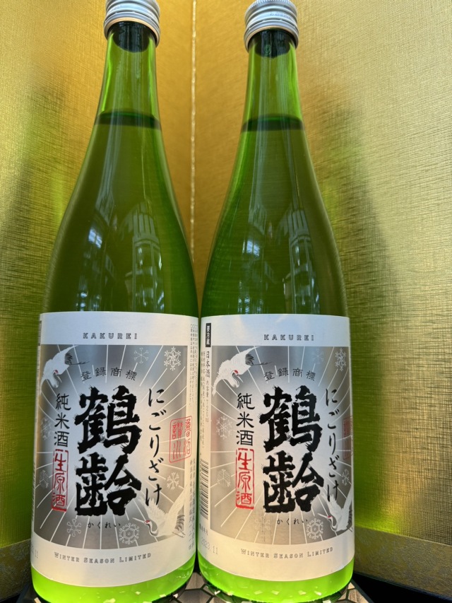 鶴齢　純米にごり酒　720ml