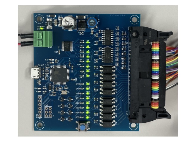 Arduino Micro互換絶縁デジタル入出力ボード(IONO-A)