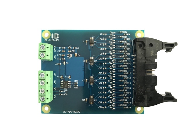 I2C接続16チャンネルアナログ入力ボード