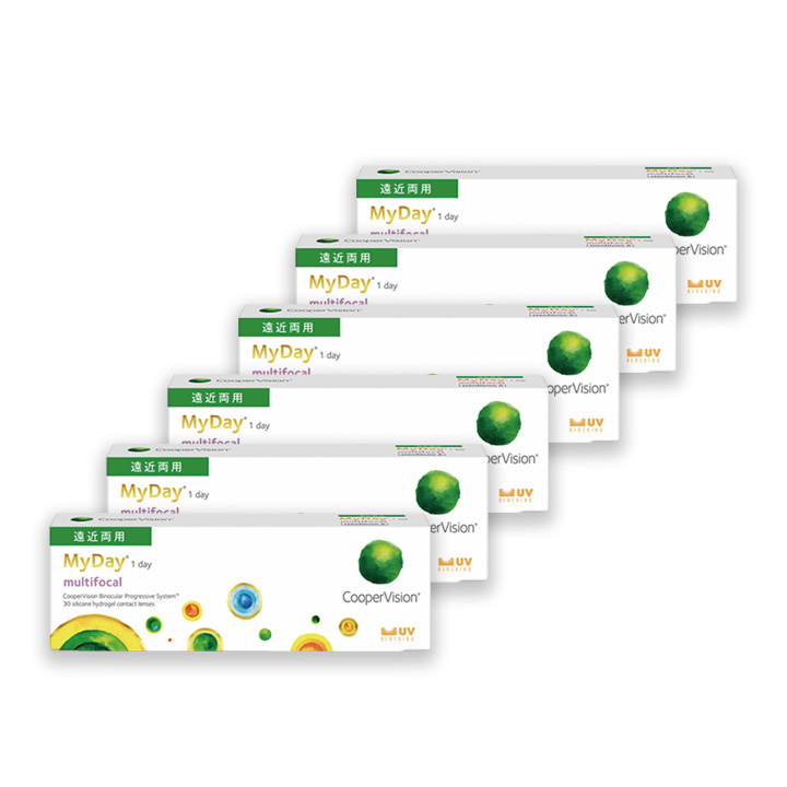 マイデイ マルチフォーカル 遠近両用 6箱セット
