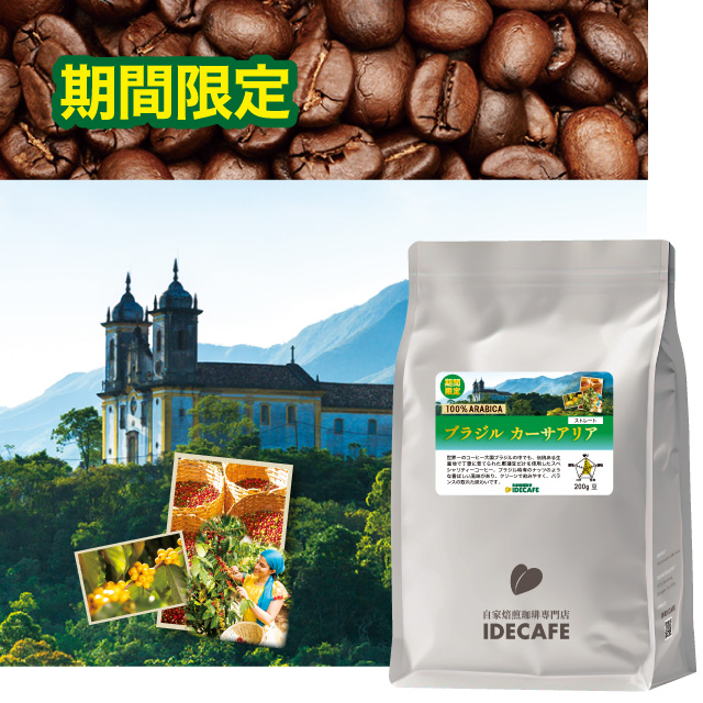 【朝市限定価格】ブラジル　カーサアリア 800g