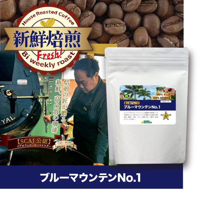 【新鮮焙煎】ブルーマウンテンNo.1　100g　※発送3/13