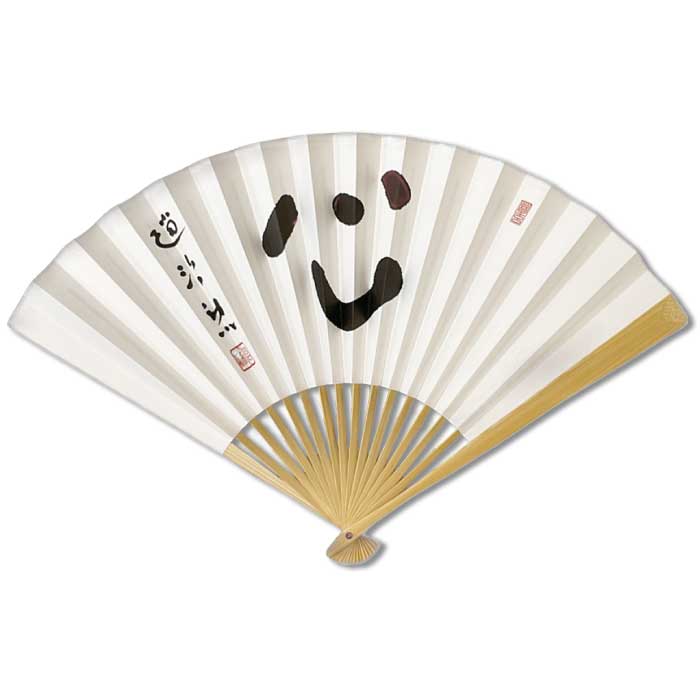 囲碁　棋士揮毫太骨扇子　趙治勲　心　日本棋院　郵送料無料