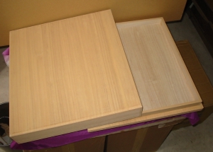 囲碁　献上箱 　２寸