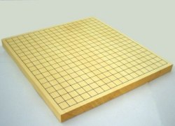 ヒバ10号卓上接合碁盤　松
