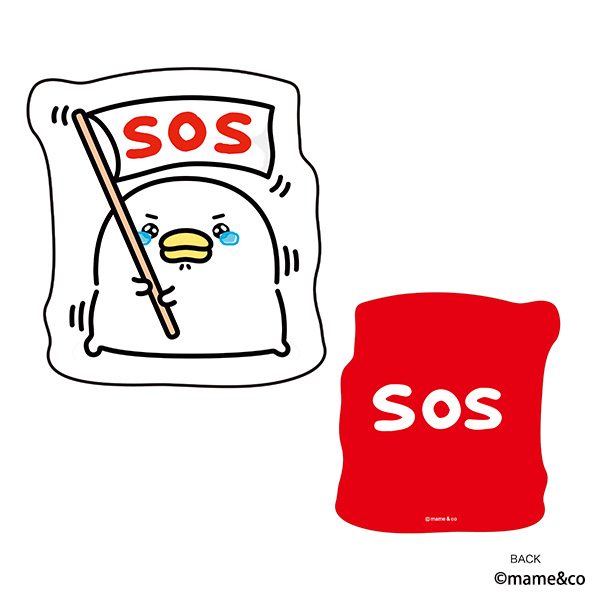 うるせぇトリ　クッション（SOS）